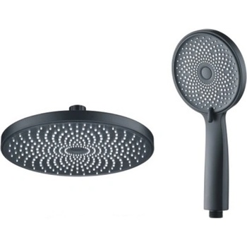Cascada Комплект душ глава и душ слушалка Black SL-1304HDB (3526374)