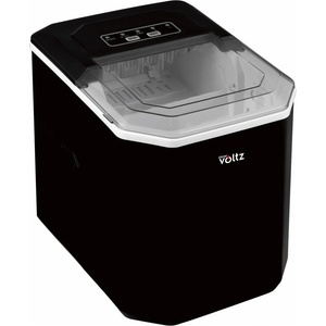 VOLTZ Ледогенератор Oliver Voltz OV51447B, 120W, 12 кг/24 часа, 1.3 л, 9 кубчета за цикъл работа, Индикатор за лед и вода, Черен (OV51447B) - topmarket Ледогенератор