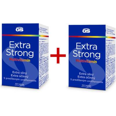 GS Extra Strong Multivitamín 2 x 100 tabliet