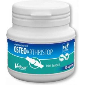 VetFood Osteoarthristop - хранителна добавка за домашни любимци със ставни проблеми, 90 капсули - Полша