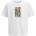 JACK & JONES Тениска jormanchester cubism front tee ss cn