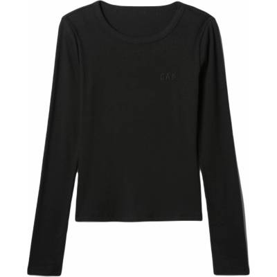 GAP Dámske tričko RIB TEE čierna
