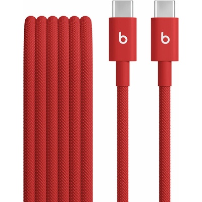 Apple Beats 240W USB-C/USB-C Braided Cable (3m)- Red MHX94EE/A
