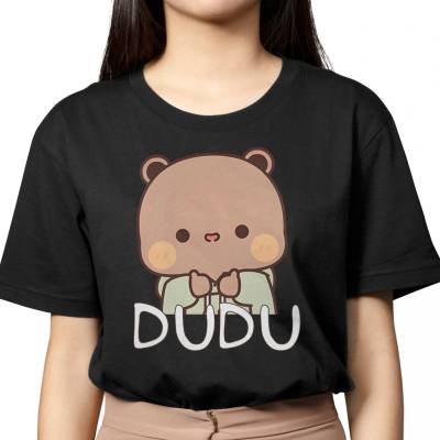 Dámske tričko Bubu a Dudu čierna