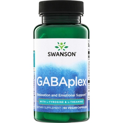 Swanson GABAplex with L-Tyrosine L-Theanine 60 veg kapsúl