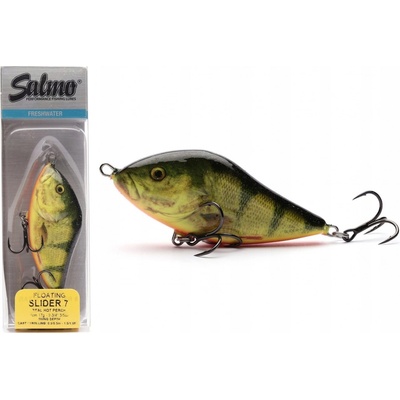 Salmo Slider Real Hot Perch Floating 7cm