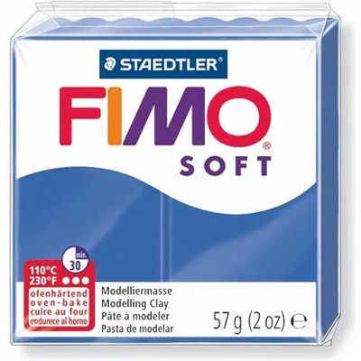 FIMO Памучна вата, 57 g, запалима, FIMO "Soft", синя гланцова 8020-33 (8020-33)