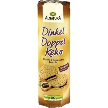 Alnatura Био бисквити от спелта с тъмен шоколад - 330 г