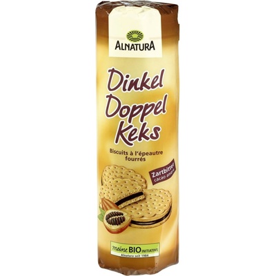 Alnatura Био бисквити от спелта с тъмен шоколад - 330 г