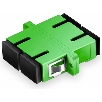 V-Store Адаптер преходник SC/APC към SC/APC двоен (Оптичен адаптер SC/APC Duplex)