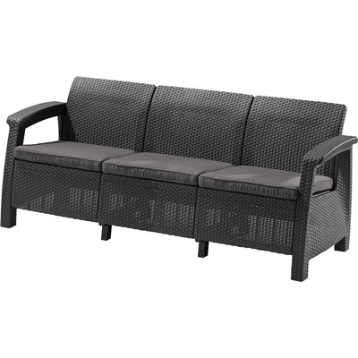 KETER pohovka GREEK LOVE SEAT MAX | grafit