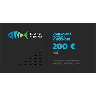 DARČEKOVÝ POUKAZ v hodnote 200 € Tlačená verzia