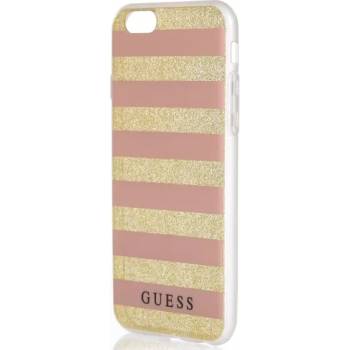 GUESS iPhone 6/6S pink hardcase Ethnic Chic Stripes 3D (GUHCP6STGPI)