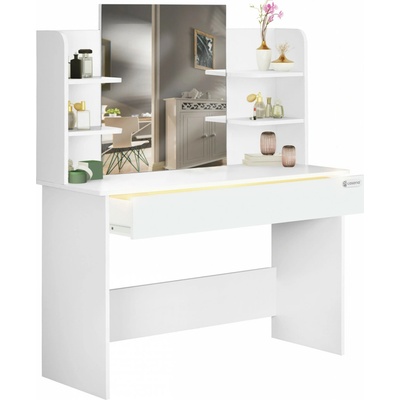 Casaria toaletní stolek Lucia bílý – Zbozi.Blesk.cz