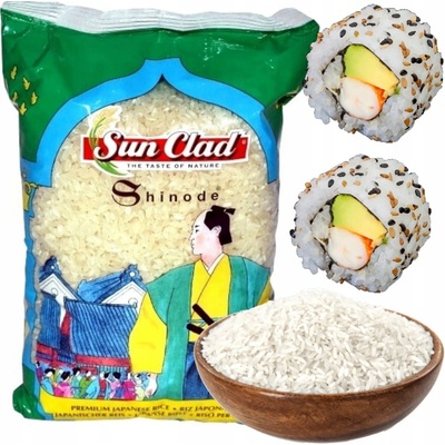 Sun Clad Japonská rýže na Sushi 1 kg – Zboží Mobilmania