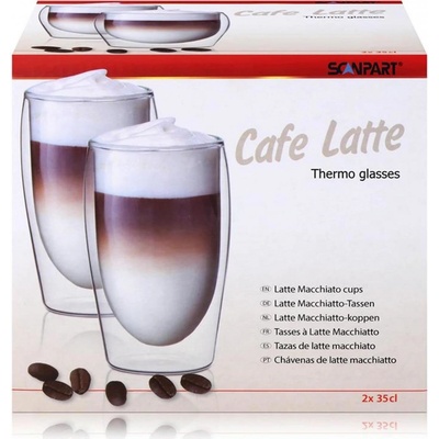 ScanPart Caffe Latte termo skleničky 350 ml