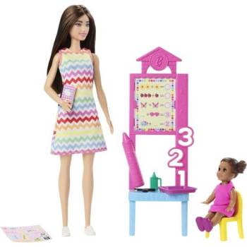 Image 1 of Mattel Комплект за игра Barbie - Учителка (JCR76)