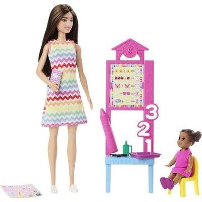 Mattel Комплект за игра Barbie - Учителка (JCR76)
