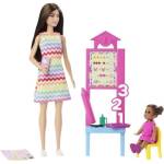 Mattel Комплект за игра Barbie - Учителка (JCR76)