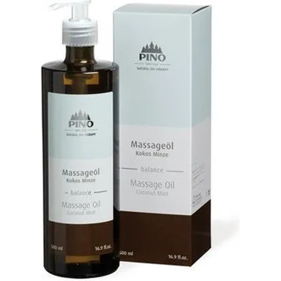 PINO Ароматно масажно масло, Кокос и мента, 500 мл