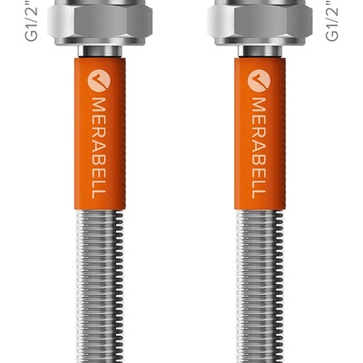 Merabell Aqua Profi Pripojovacia hadica, vnútorný G1/2” × vnútorný G1/2", 80 cm, M-M0009