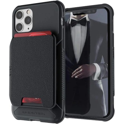 Ghostek Exec 4 Case - удароустойчив кейс с отделение за карти за iPhone 11 Pro (черен)