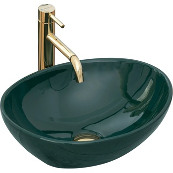 Image 1 of Rea Умивалник за плот Rea Sofia Green (REA-U8543)