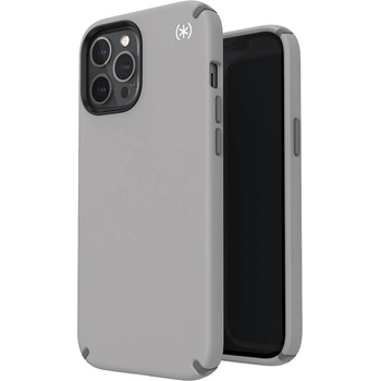 Speck Presidio 2 Pro Case - удароустойчив хибриден кейс за iPhone 12, iPhone 12 Pro (сив)