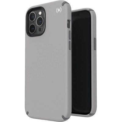 Speck Presidio 2 Pro Case - удароустойчив хибриден кейс за iPhone 12, iPhone 12 Pro (сив)