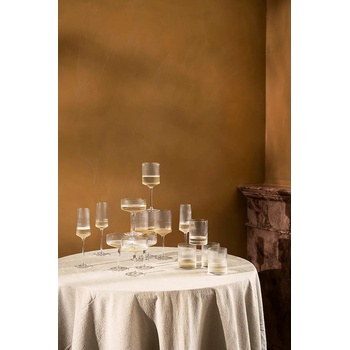 vtwonen Чаша за шампанско vtwonen Gold Rim 230 ml (4 броя) (52133001)