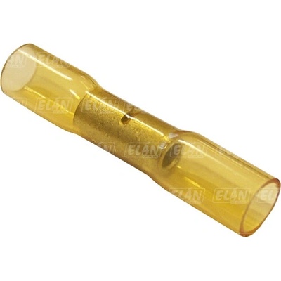 Smršťovací spojka lisovací žlutá (4,0–6,0 mm2) s lepidlem – balení 10 ks