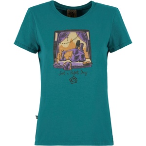 E9 Дамска тениска E9 Women's Sunset T-shirt - Green Lake (916-5277-0514)