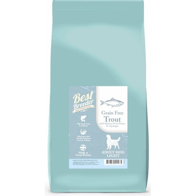 Best Breeder Grain Free Light Trout with Salmon Sweet Potato & Asparagus 12 kg