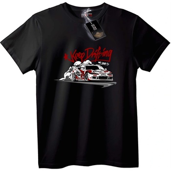 NOONEBRAND Тениска Keep Drifting - XL, White