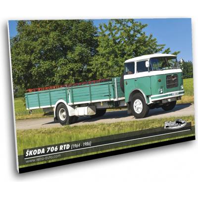 Obraz č. 18 - ŠKODA 706 RTD (1964 - 1986) 100 x 70 cm
