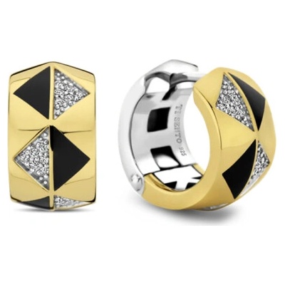 Ti Sento strieborné náušnice kruhy 7987BL