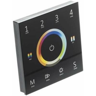 Ovladač dimLED OV 230V ALLMIX RF K4 - Černá