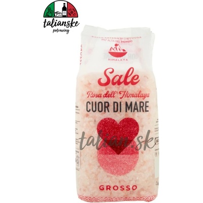 CUOR DI MARE Soľ Himalájska ružová hrubozrnná 1kg
