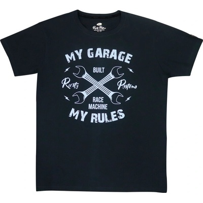 Rusty Pistons tričko Garage black