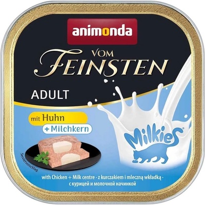 Animonda Vom Feinsten Cat 2 in 1 Chicken and Milk Center пастет с пилешко и млечен център 100gr