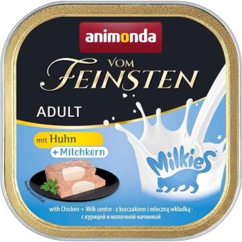Animonda Vom Feinsten Cat 2 in 1 Chicken and Milk Center пастет с пилешко и млечен център 100gr