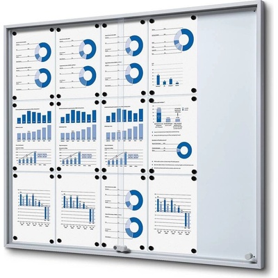 Jansen Display interiérová vitrína 15 x A4 – Hledejceny.cz