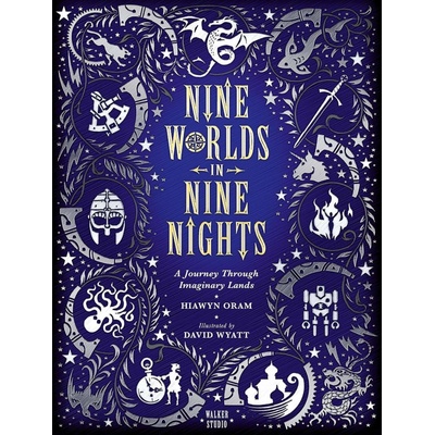 Nine Worlds in Nine Nights - Hiawyn Oram, David Wyatt ilustrácie