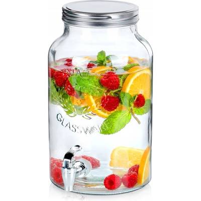 Excellent Houseware O123315 Sklenice s kohoutkem 5,5 l