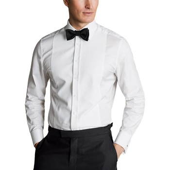 Charles Tyrwhitt Marcella Bib Tuxedo Shirt - Classic fit | 44 | 91 (Стандартен) Официална black tie риза Празнични