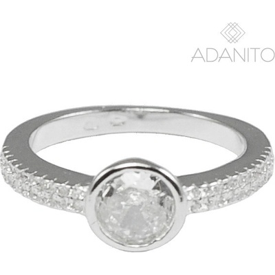 Meucci SS333R Stříbrný prsten se zirkony