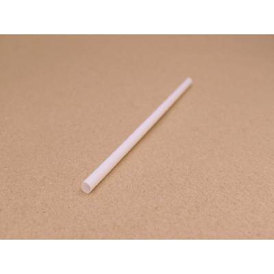 Brčko PLA neprůhledné BÍLÉ 21cm Ø 0,7 cm 500 ks