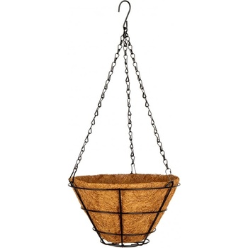 Image 1 of PALISAD Кашпа, висяща, с кокосова кошница, конус, диаметър 25 см// Palisad