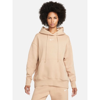 Nike Суитшърт w nsw phnx flc os po hoodie