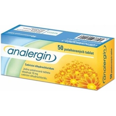 ANALERGIN POR 10MG TBL FLM 50